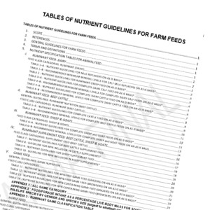 Nutrient Guidelines Update